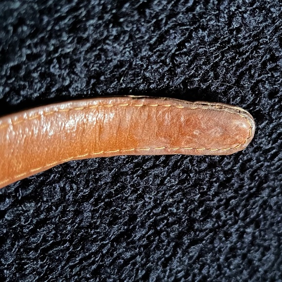 Coach Leather Belt. Made of cowhide and brass - Picture 16 of 16